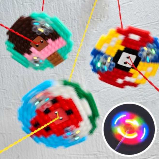 (OR) 디폼블럭 LED 여름 실팽이 만들기, 수박, 1개