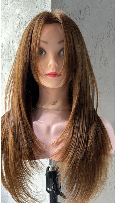 베스트 미용가발 커트연습용 엑스롱기장 51cm 커트 업스타일 드라이 아이롱 통가발, 1개, 메이크업