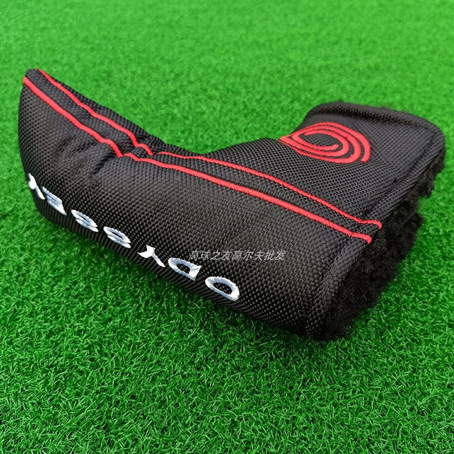 WORKS 오딧세이 퍼터 커버 스몰 오디세이 VERA 센터샤프 호환트용 카메론, 빨강천반원 마술쇠부리, 1개