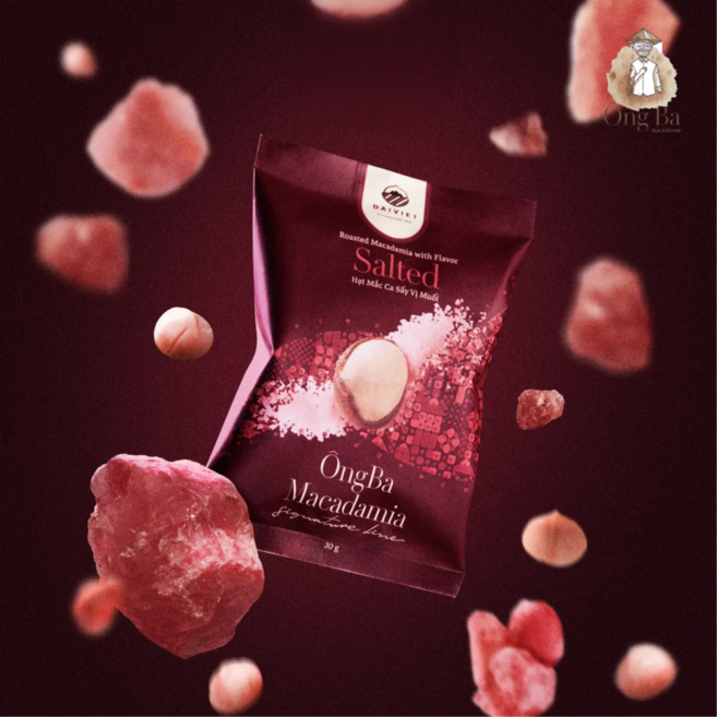 [옹바 마카다미아] 옹바시그니쳐 플레이버 마카다미아 스낵팩 (Salted/소금맛) (30g*5pack), 3세트, 150g