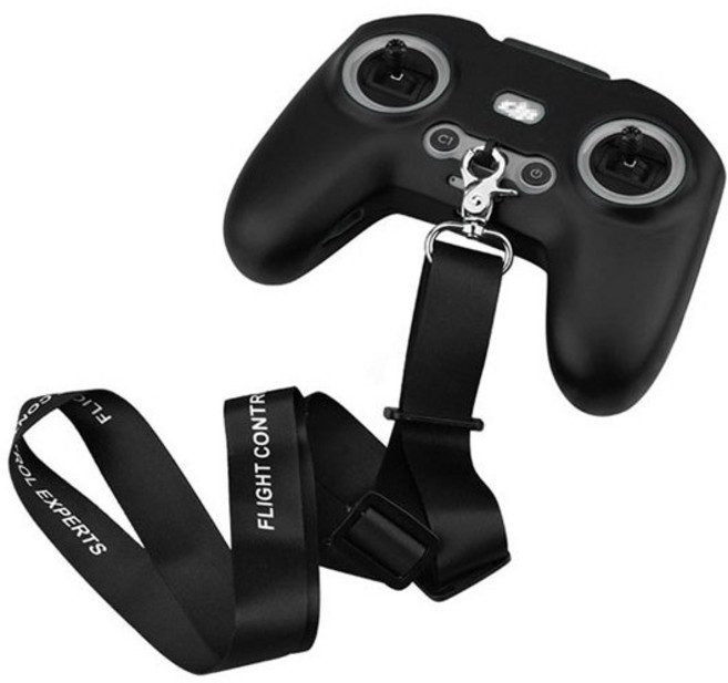 (특가) make speed DJI 아바타2 FPV 실리콘케이스+넥스트랩, 블랙, 1개