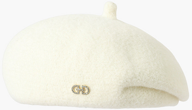 겨울가을 모자 버클 모자 패션 여성 벨레 모자 따뜻함 복고 모자 다양한 스타일에 어울리는 얼굴 작아 보이는 문예 회화가 울 모자 한국 스타일 버클 모자 패션 회화가 문예 한국 스타