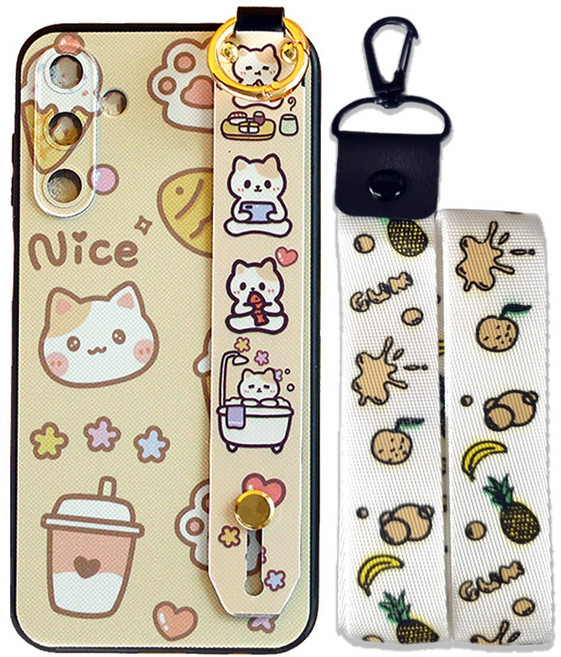 바비듀 핸드폰 목걸이 케이스 스트랩 손잡이 폰줄 갤럭시 A16 A17 와이드8