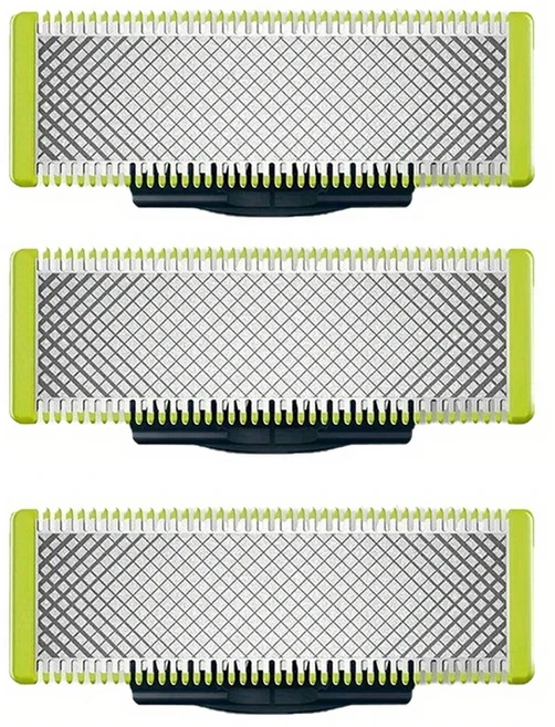 필립스 원블레이드 원 블레이드 프로 하이브리드 전기면도기용 면도날 교체날 교체 헤드 QP25 26 27 28 65, 02 3 pcs blade