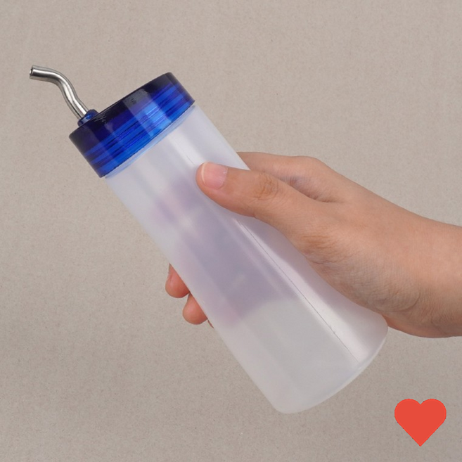 주방 용기 다용도 소스 양념 병 280ml, 파랑, 1개, 파랑