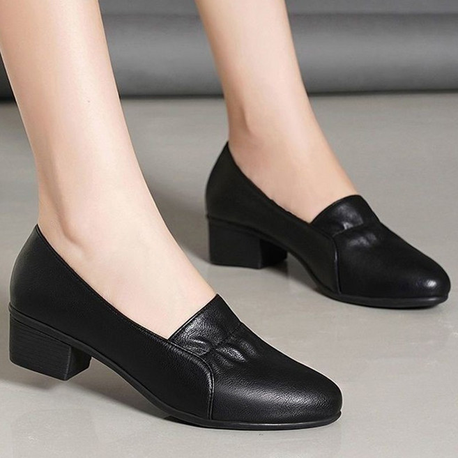 청춘활력 여성 구두 여자 단화 굽 낮은 구두 여성 펌프스힐 여성컴포트화