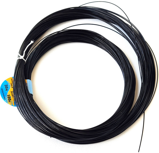 [낚핑TV] 고급경심줄(단품)- 자작채비재료/국내산, 1개, 블랙30호