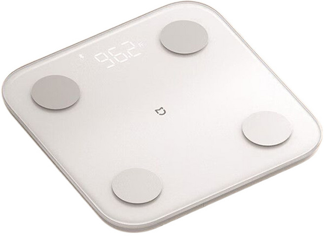 미지아 S400 스마트 체지방 측정기, 화이트