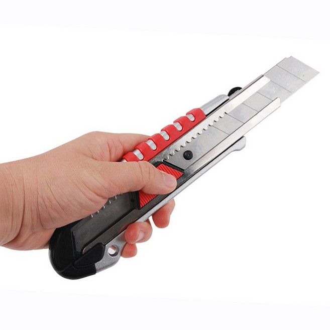 초강력 특대형 알루미늄 커터칼 카타칼 25mm 가정용 고내구성 고강도 필름공구