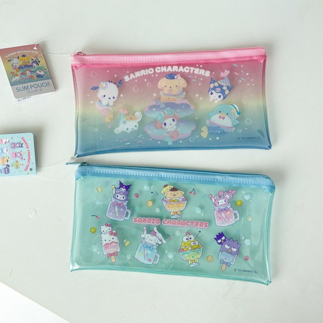 산리오 글램파우치 산리오친구들 슬라이드파우치