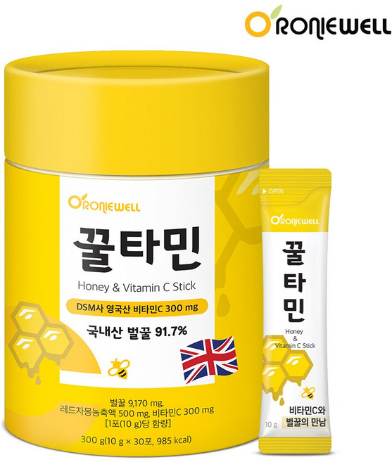 로니웰 꿀타민 30p, 1개, 300g