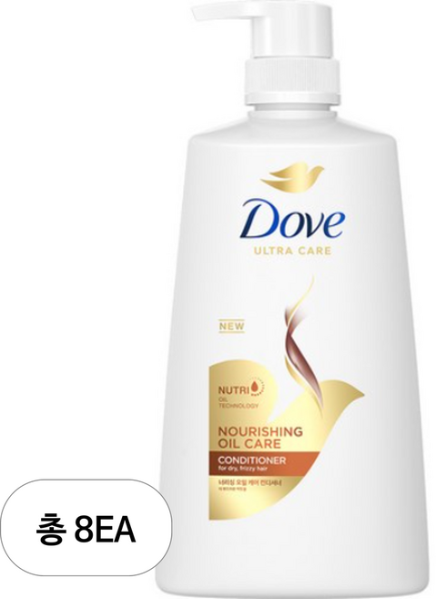 도브 너리싱 오일 케어 컨디셔너, 8개, 660ml