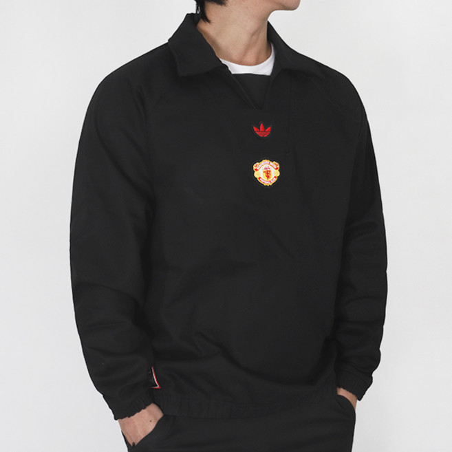 아디다스 남성 맨유 긴팔티 맨체스터 유나이티드 테라스 아이콘 드릴탑