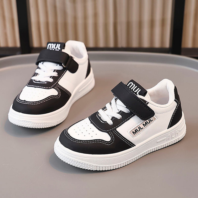 2025春秋新款兒童軟底運動鞋 男童板鞋 女童鞋子 校園小白鞋 學生童鞋