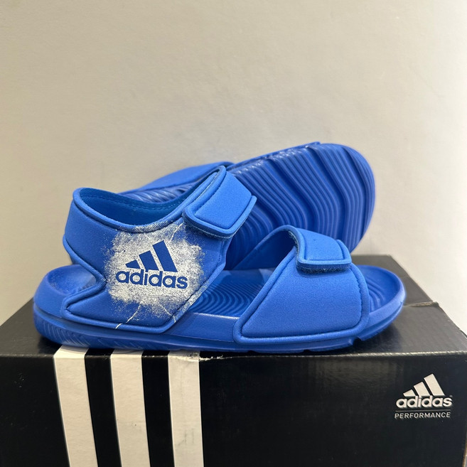 아디다스 키즈 샌들 알타스윔 C 블루 BA9289