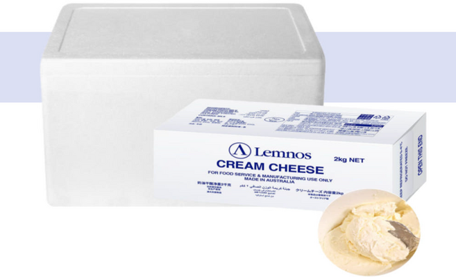 램노스 크림치즈 블럭 2kg 8개