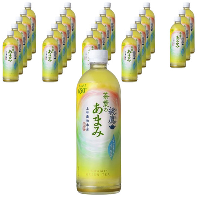[PETx24병] 일본 Ayataka 코카콜라 아야타카 아마미 녹차 (650ml)