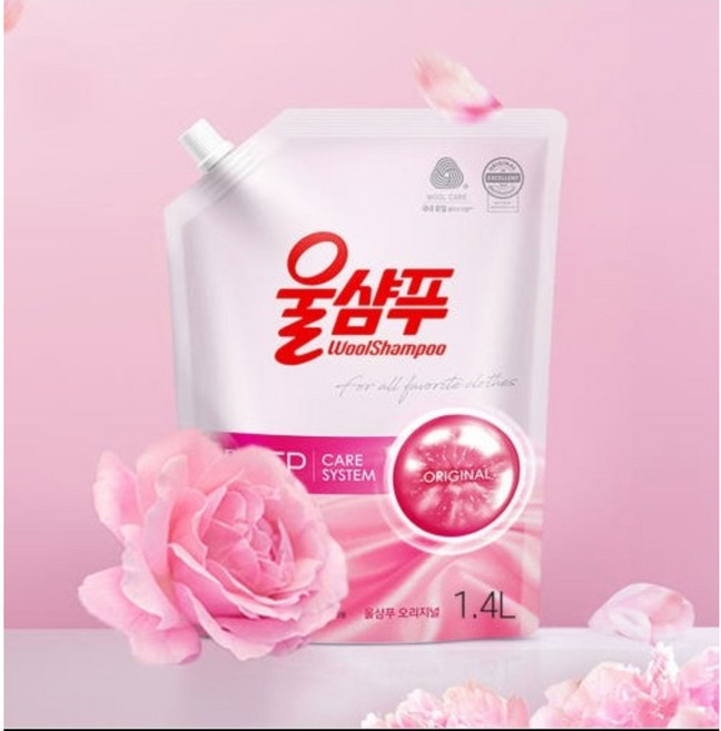 울샴푸 오리지널 울세제 리필, 1.4L, 1개