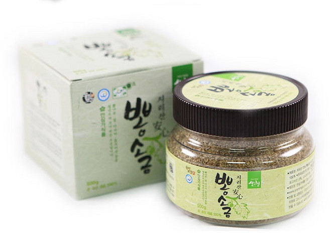 맛있는 맛소금 지리산 안심뽕소금 구운소금, 900g, 1개