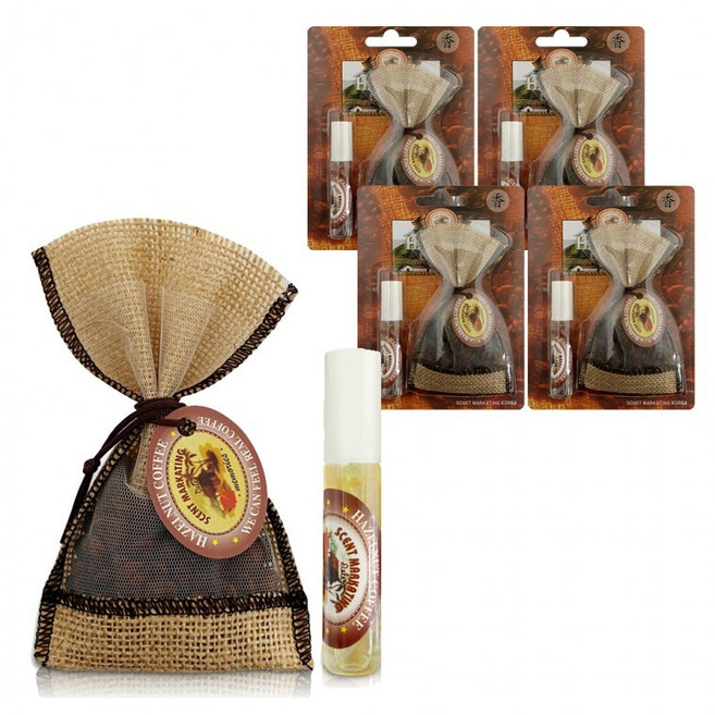 헤즐넛 (리필12ml) 커피방향제x(5개)탈취향기 화장실, 1개, 12ml