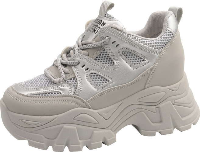 토퍼스 여성용 나인 키높이 통굽 패션 스니커즈 9cm