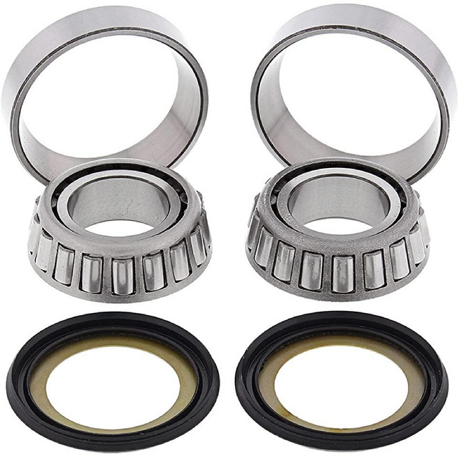 All Balls 스티어링 베어링 씰 키트 Aprilia Dorsoduro 750 08-15 Mana 850 07-14 22-1044와 호환/교체 318600 3527348, All Balls 스티어링 베어링 씰 키트 Aprili