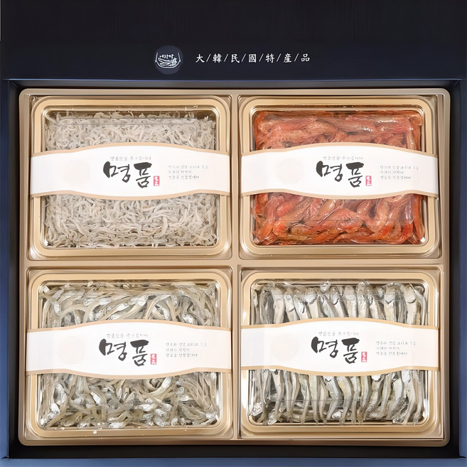 [멸치선물세트] 한려바다 실속3호, 1개, 570g