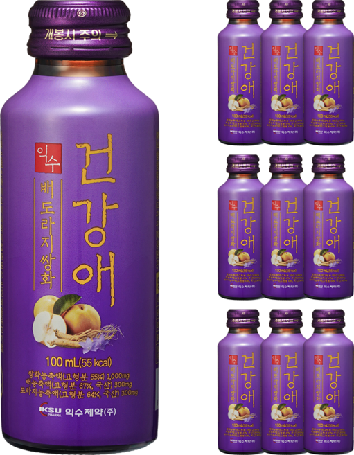 익수제약 배도라지쌍화 국산, 100ml, 10개