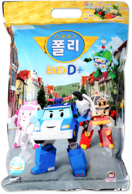 로보카폴리 NEW 비타 D+, 1000정, 1개