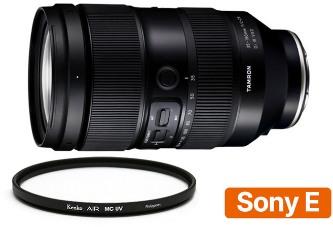 [지금사면 3년보증 + 5만P 증정] 탐론 35-150mm F/2-2.8 Di III VXD A058 소니 FE렌즈 + 겐코 AIR MCUV 82mm