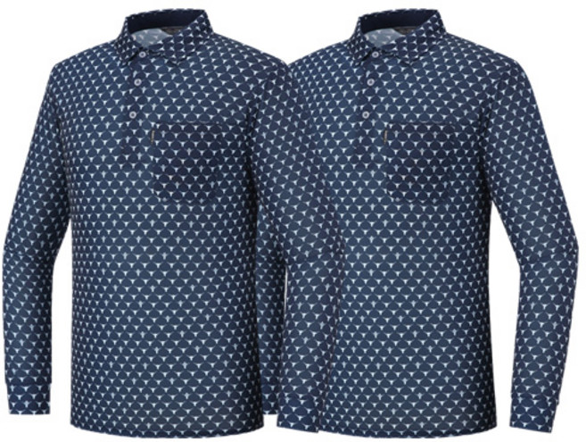 [1+1] 남성 플렉스 프로 라이트 카라티 SWT3-2 패턴 골프 파크골프 등산 아웃도어 낚시 스포츠 스판 티셔츠