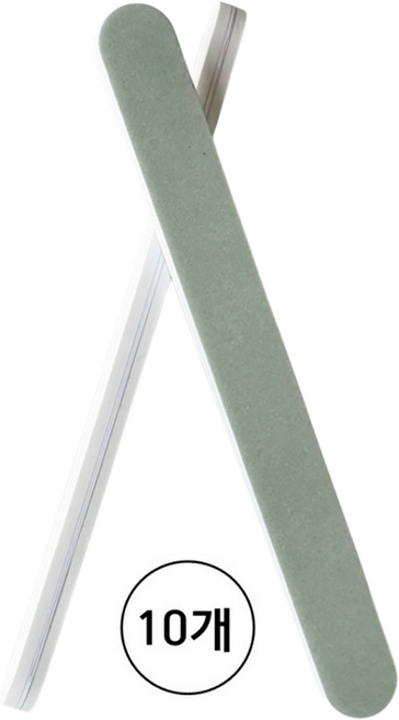 국내생산 양면 버퍼 손톱연마/광택 네일파일 400/4000그릿 두께7mm 10개묶음, 10개
