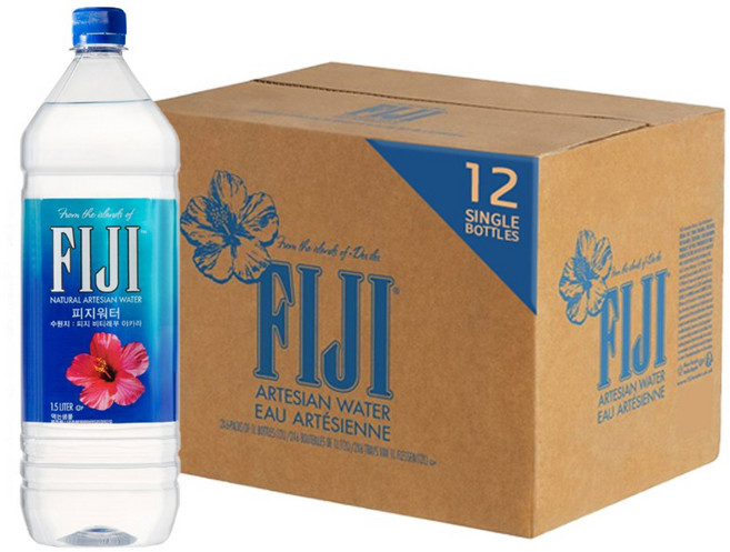 피지워터 생수, 1.5L, 12개