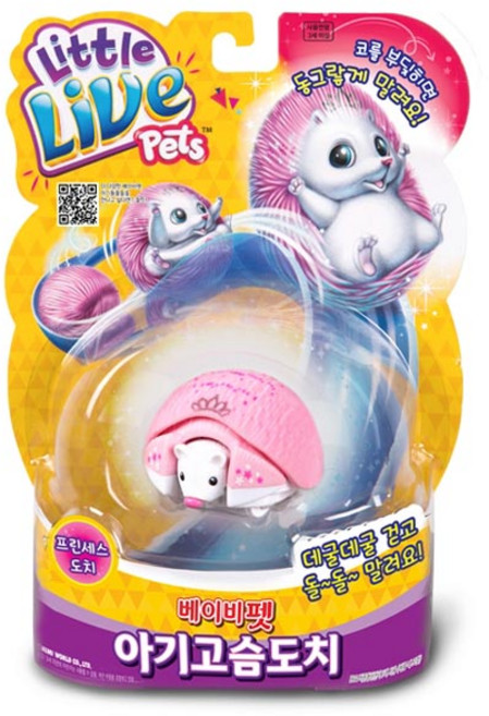 미미월드 베이비펫 아기고슴도치 프린세스 도치, 1개