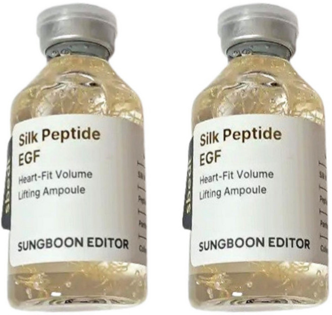 [녹는실리프팅] 성분에디터 실크펩타이드 EGF 하트핏 볼륨 리프팅 앰플, 2개, 40ml