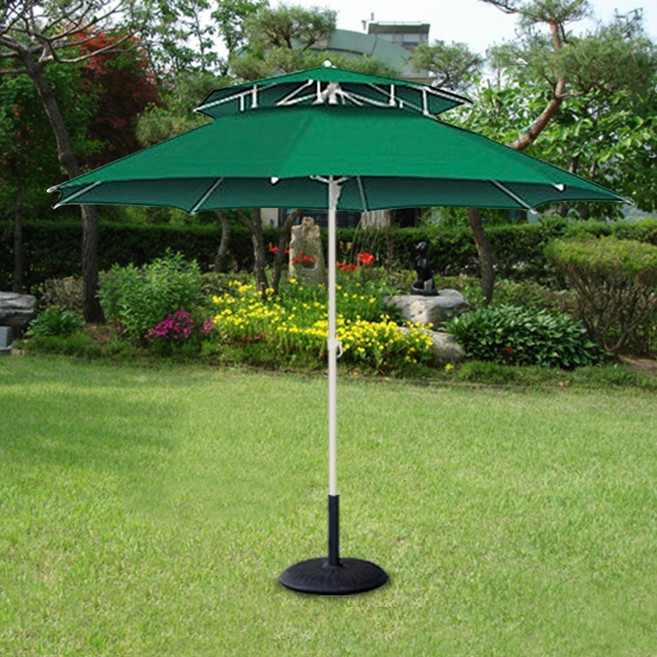 산들바람 파라솔 특허청등록 29년전통 파라솔 전문기업, 산들바람 그린_받침대별매