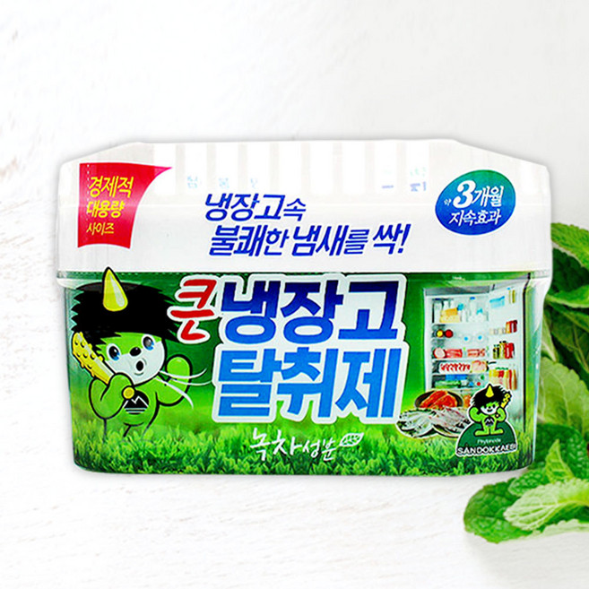 산도깨비 냉장고냄새제거제 냉동실 김치냄새탈취제, 420g, 1개