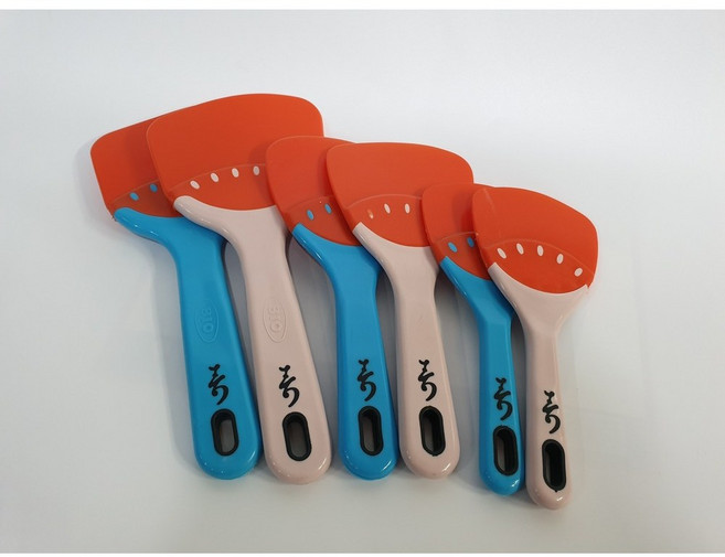 주방장터 싹싹이주걱(색상랜덤) 알뜰주걱 양념싹쓸이용, 대, 1개