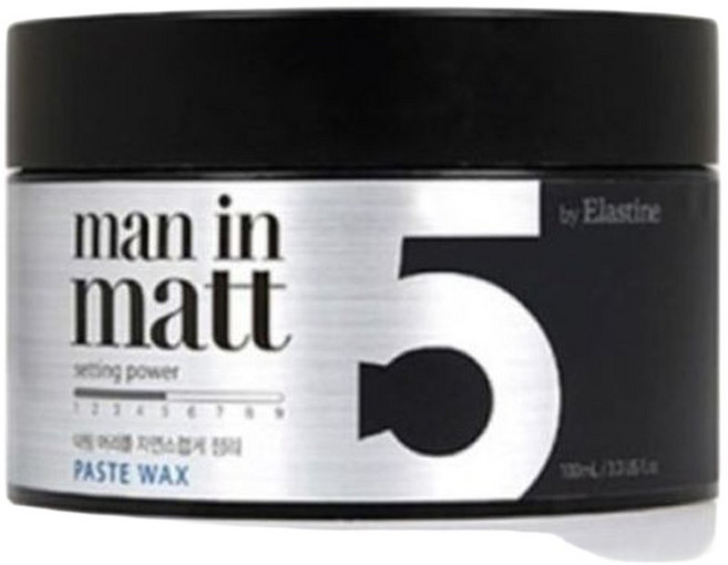 엘라스틴 맨인매트 클레이 왁스 80g 5번, 1개