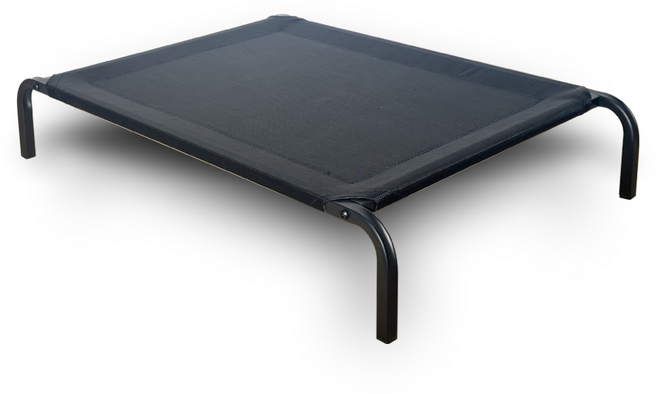 빵댕댕 애견 해먹 침대 접이식 메쉬, 1개, 블랙