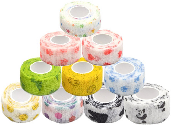 자가점착 골프 핑거밴드 10개 세트, A타입 패턴믹스, 1개