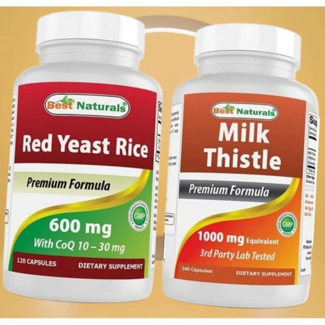 홍국 붉은 효모 쌀 강화 CoQ10 코큐텐 엉겅퀴 추출물 함유 최고의 천연 1000mg Best Natura, 홍국 붉은 효모 쌀 면역력 강화 CoQ10 코큐텐 엉겅, 1개, 120정 - 쿠팡