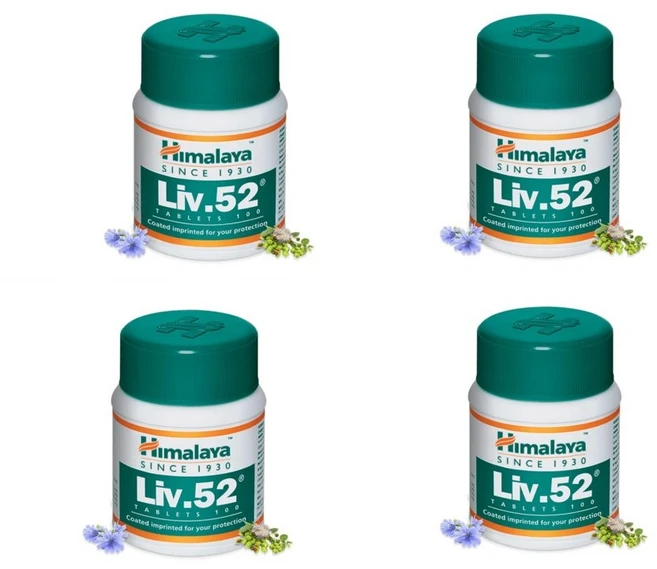 Himalaya Liv. 52 Tab, 4박스, 100정 - 쿠팡