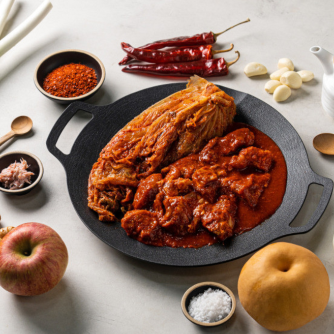 김치랑의 밥도둑 돼지고기 김치찜을 이제 집에서 맛보세요 (2kg), 1개, 2kg