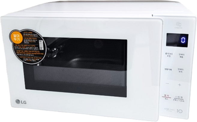 LG전자 전자레인지 터치식 23L MW23WD 스마트인버터 화이트 (내일), MW23WD 23년형