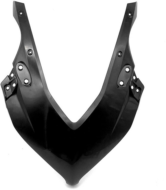 CBR650R 2019-2023 오토바이 액세서리 프론트 라이트 커버 페어링 램프 어퍼 카울, 02 Unpainted