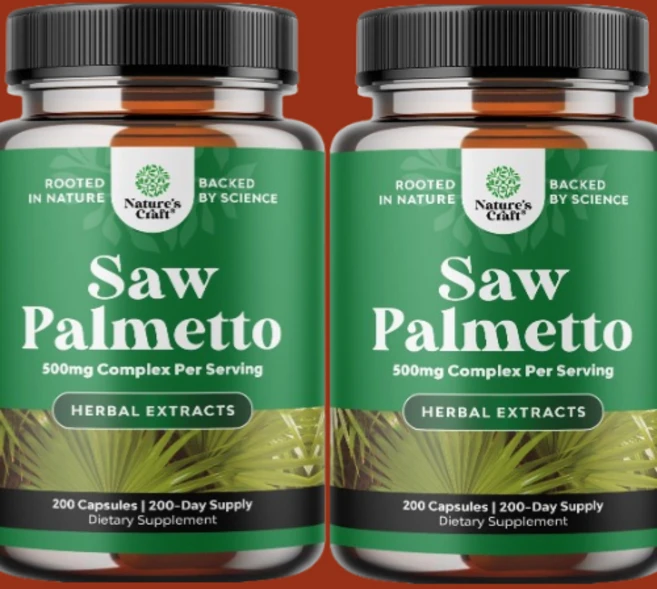 Natures Craft 네이처스 크래프트 쏘팔메토 500mg, 200정, 2개 - 쿠팡