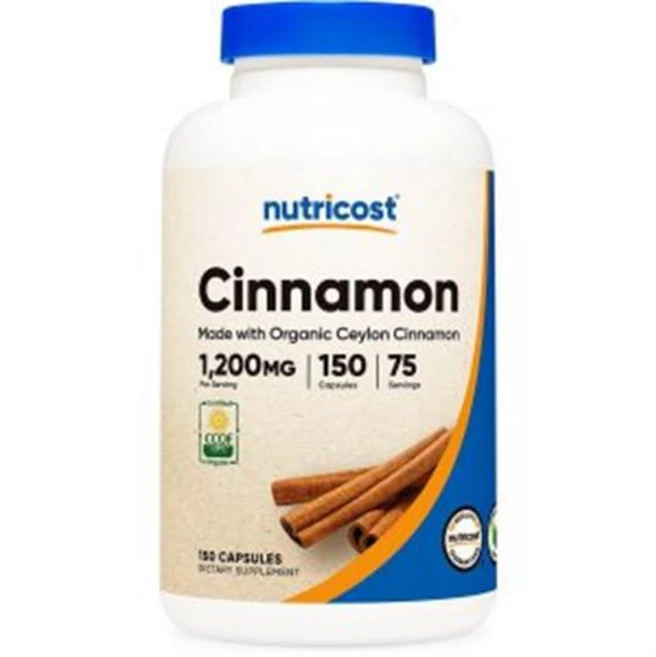 뉴트리코스트 시나몬 1200mg 캡슐, 1개, 단품, 150정 - 쿠팡