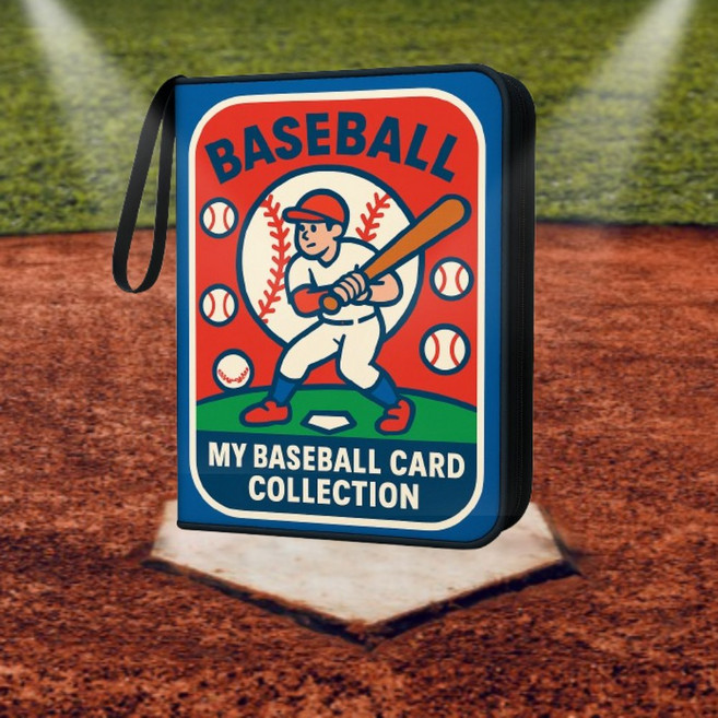 KBO 띠부씰 앨범 띠부띠부씰 컬렉션북 크보빵 스티커북, 블루