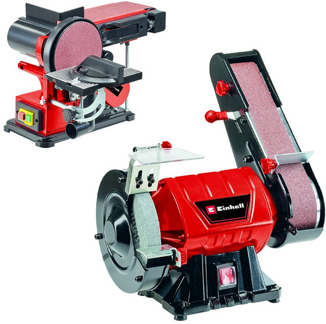 독일 아인헬 전동 탁상 벨트 샌더 그라인더 샌딩기 샌더기 사포기계 2종(택1) / 페이퍼증정, 1개, 전동탁상벨트샌더그라인더TC-US350